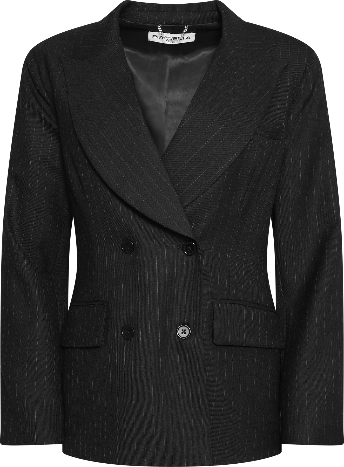 Francis Pinstripe - Black