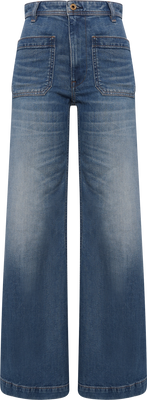 Woven Flare Pants - Arlit Wash