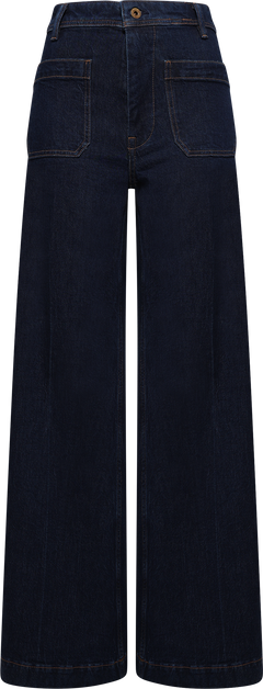 Woven Flare Pants - Kinsey Wash