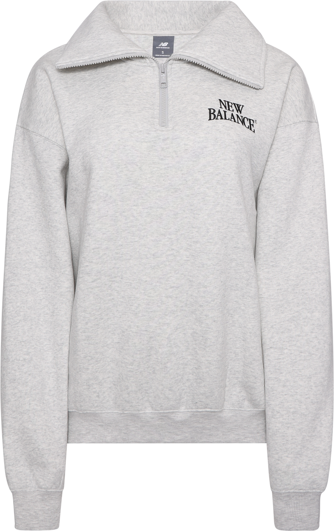 Trackside Fleece Half Zip - Ash Heather