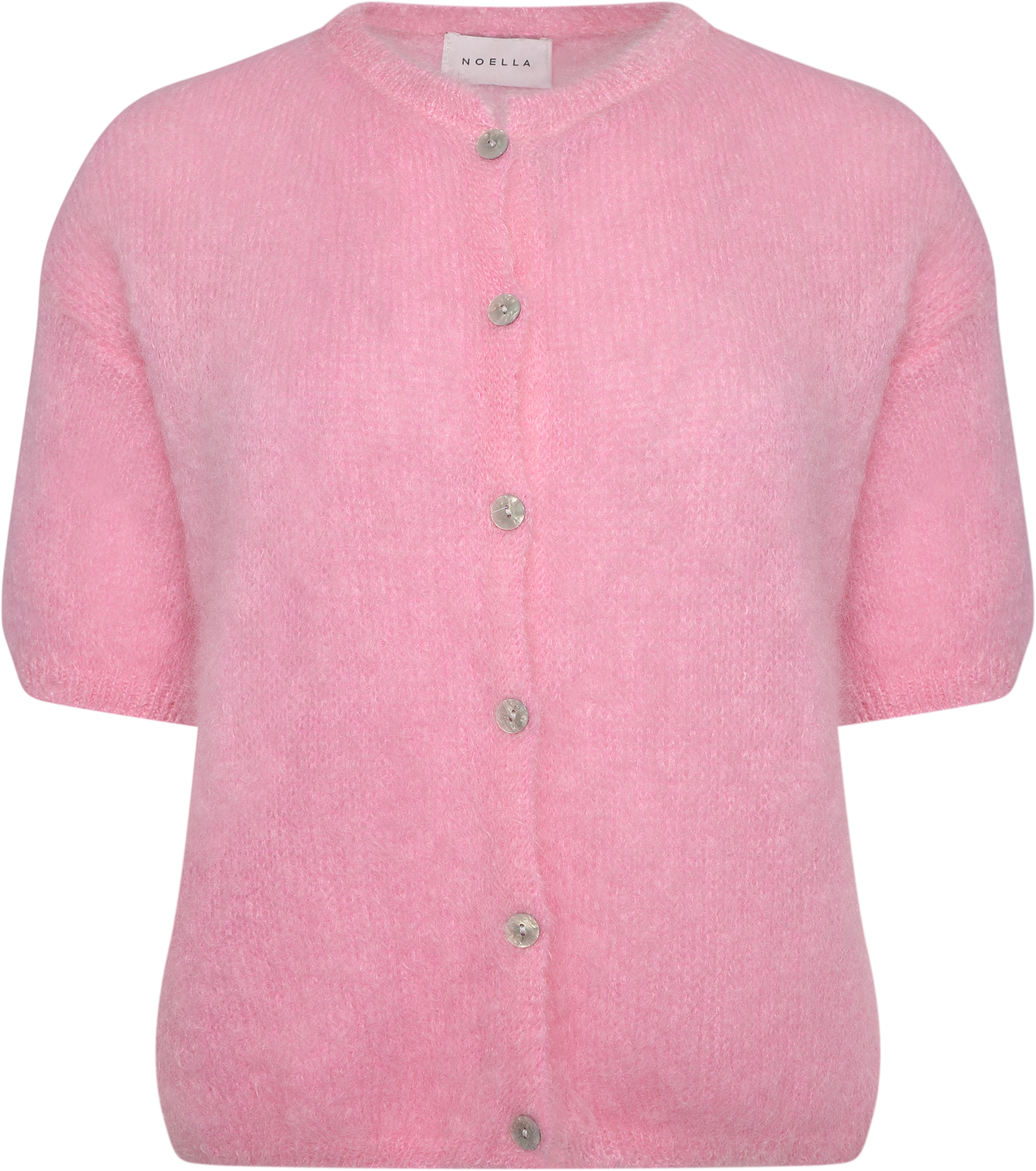 Noella - Gensere - N-Lorell Knit Cardigan - Baby Pink - Villoid