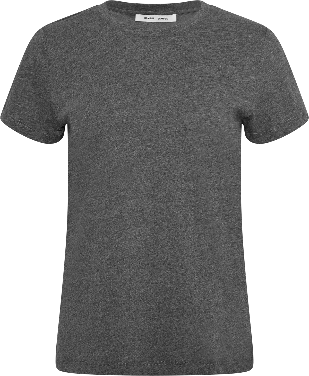 Solly Tee Solid - Dark Grey Mel.