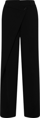 Anais Wrap Front - Black
