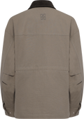 Camilla Cotton Utility Jacket - Light Green