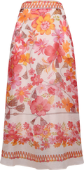 Quitterie Long Skirt - Coral