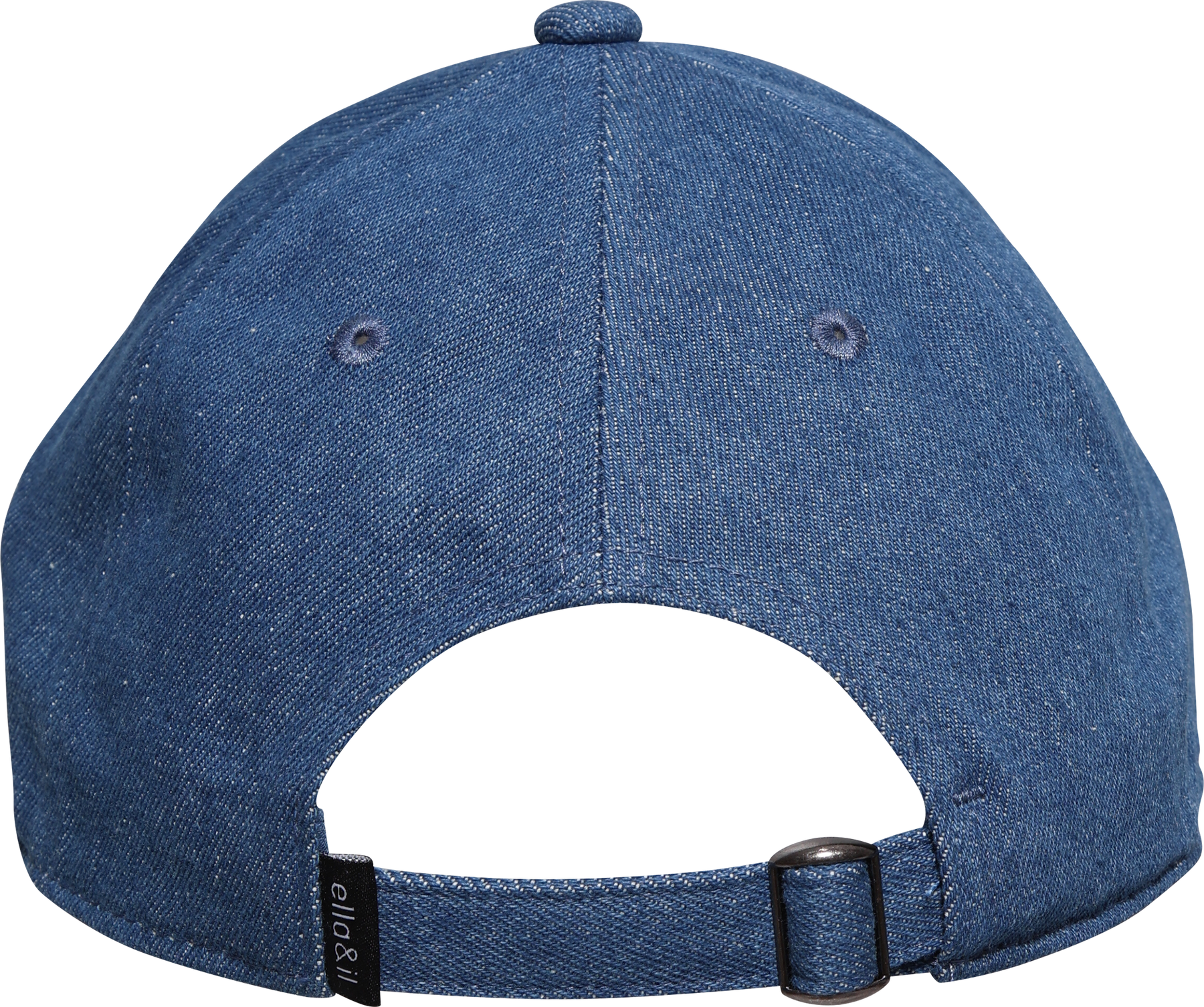 June Denim Cap - Dark Blue With Blue Monogram