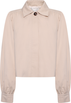Thale Short A-Shape Jacket - Light Beige