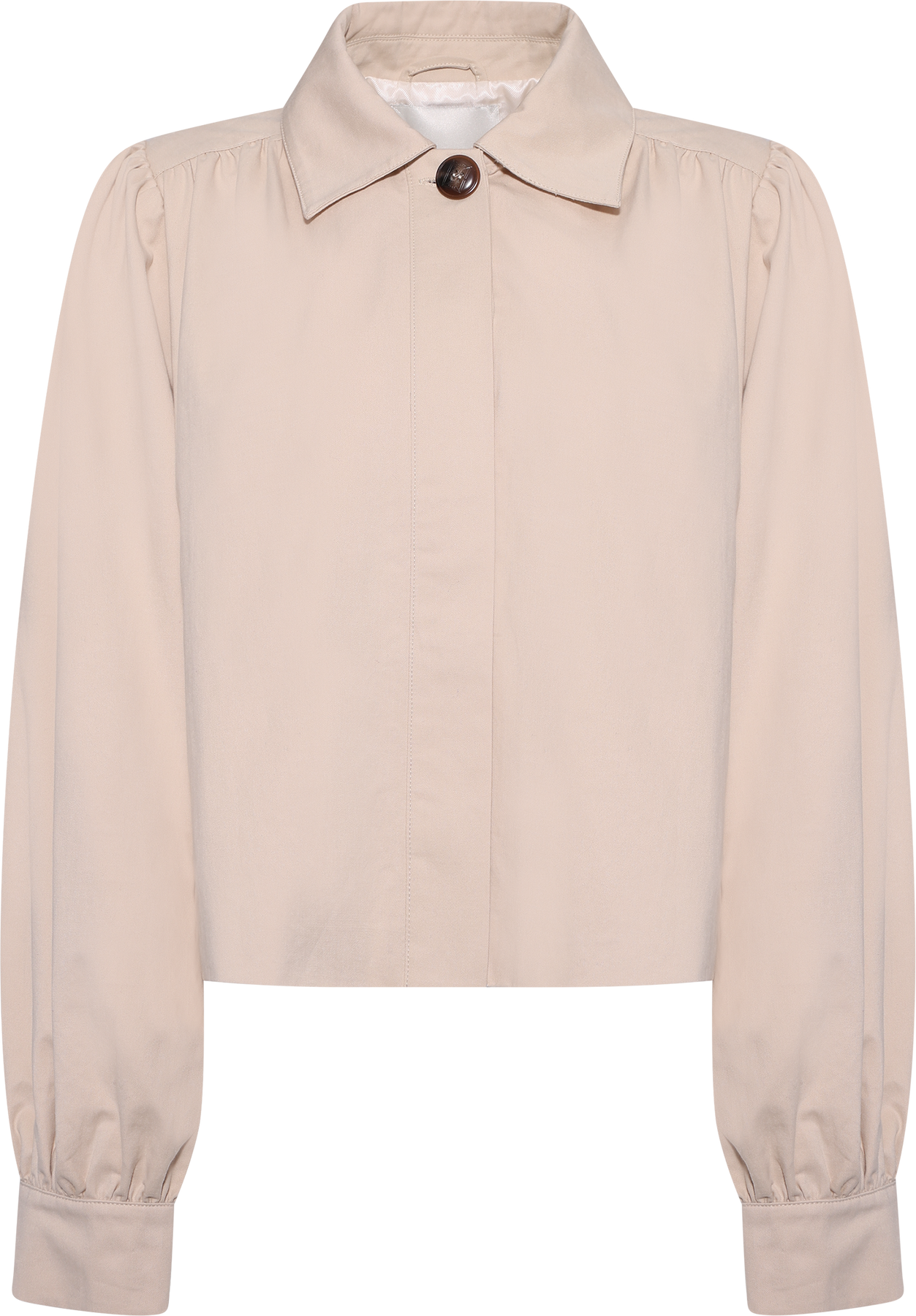 Thale Short A-Shape Jacket - Light Beige