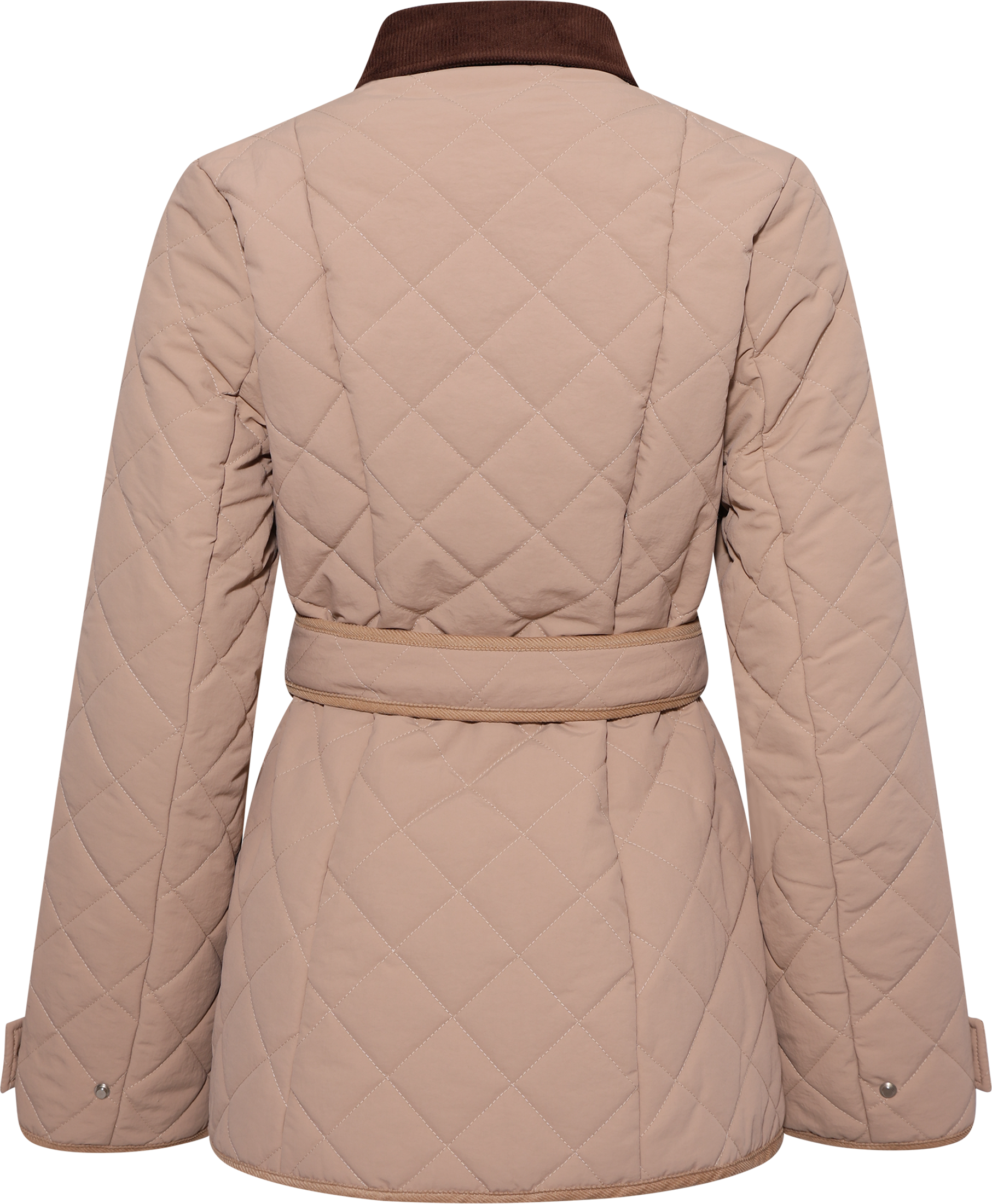 Anja Quilted Jacket - Beige