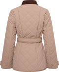 Anja Quilted Jacket - Beige