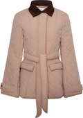 Anja Quilted Jacket - Beige