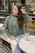 Iben Zip Jacket - Winter Moss