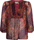 Blouse Odetta - Rouge