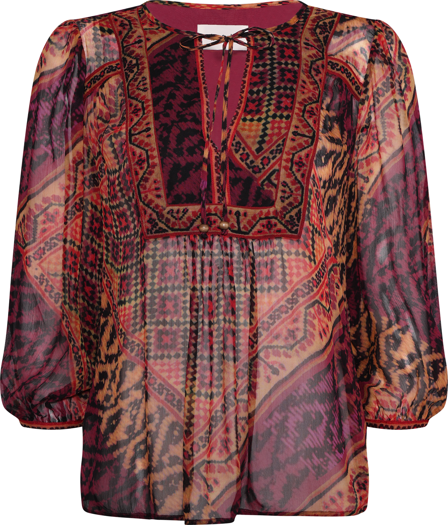 Blouse Odetta - Rouge