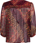 Blouse Odetta - Rouge