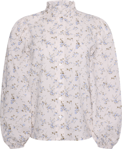Tiffany New Shirt - Off White/Blue