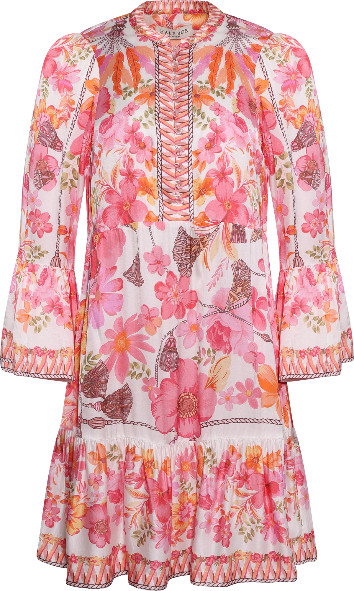 Benilde Dress Viscose - Coral