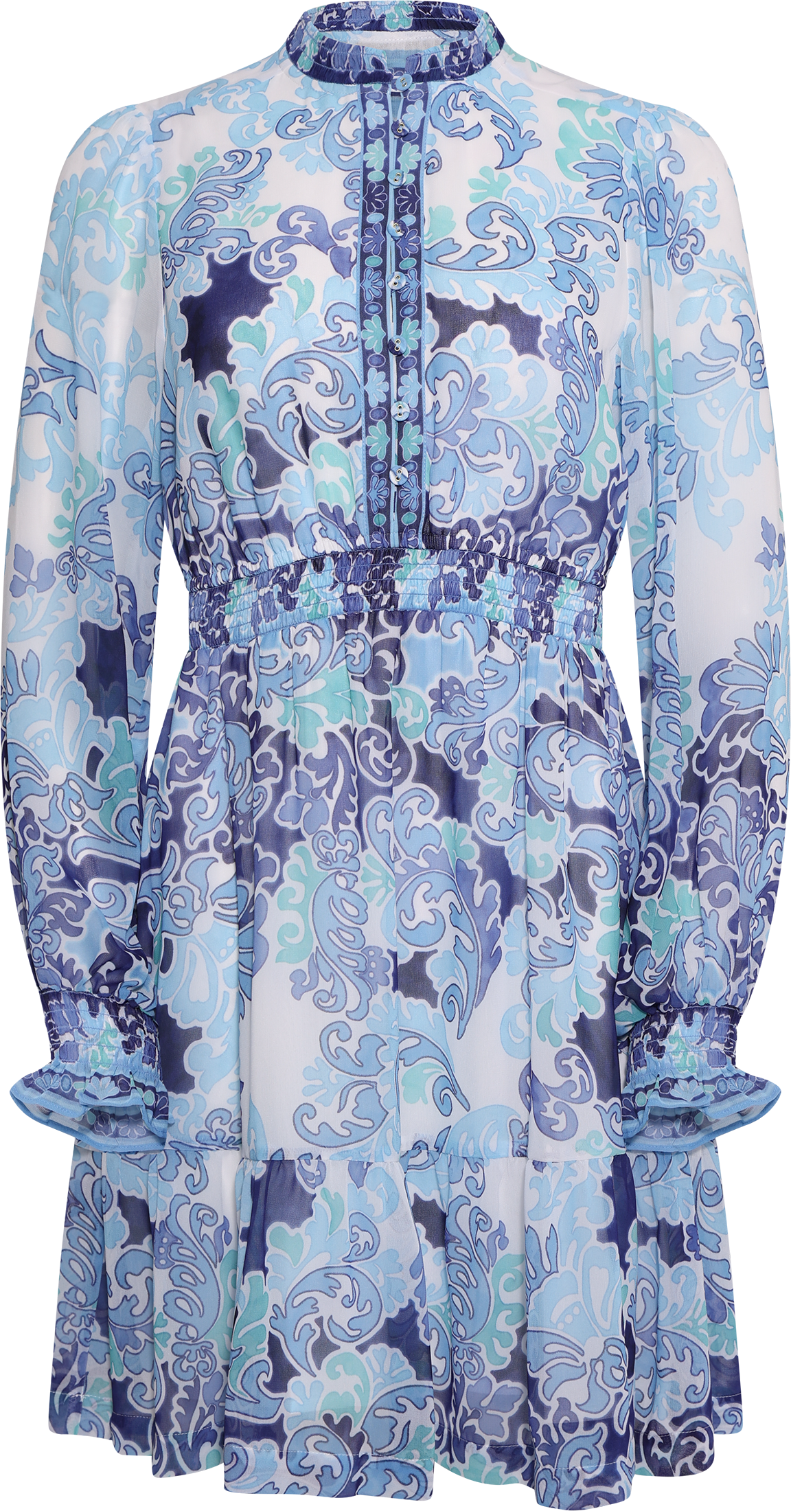 Bertille Dress - Blue