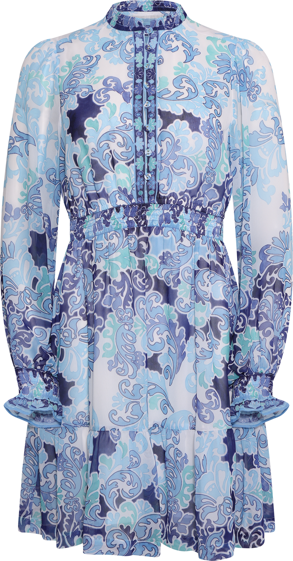 Bertille Dress - Blue