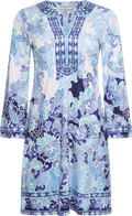 Flannery Dress Hb - Blue