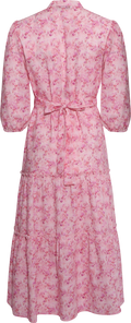 Kate Long Dress - Rose/Hot Pink