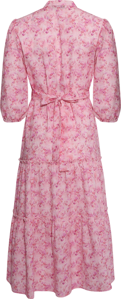 Kate Long Dress - Rose/Hot Pink