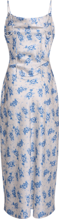 Eila Print Dress - Ecru Mix