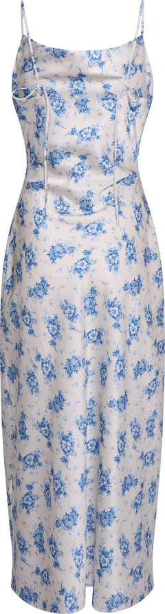 Eila Print Dress - Ecru Mix