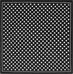 Polkadot Scarf - Black