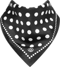 Polkadot Scarf - Black