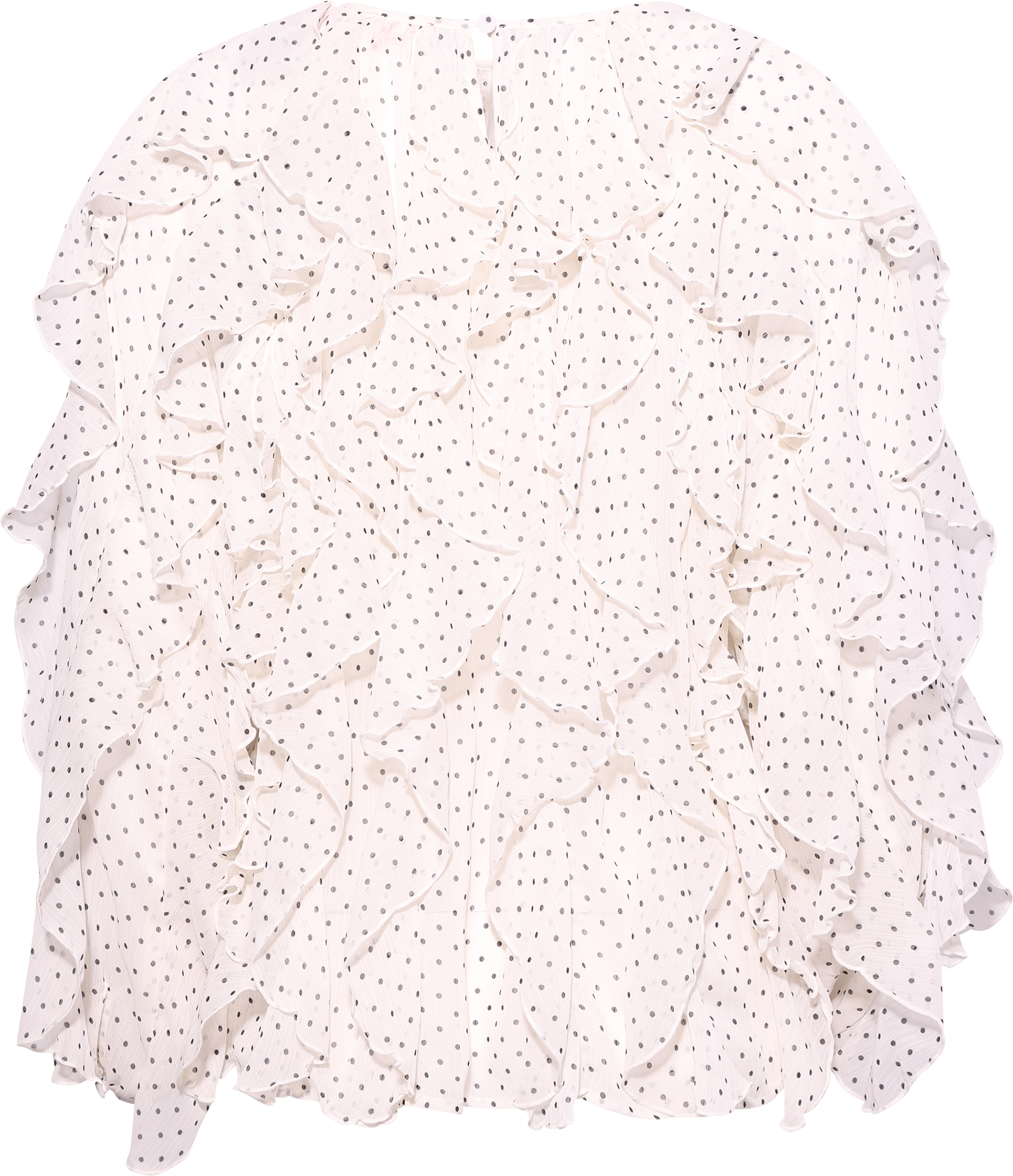 Rya Blouse - Ivory Mini Dot