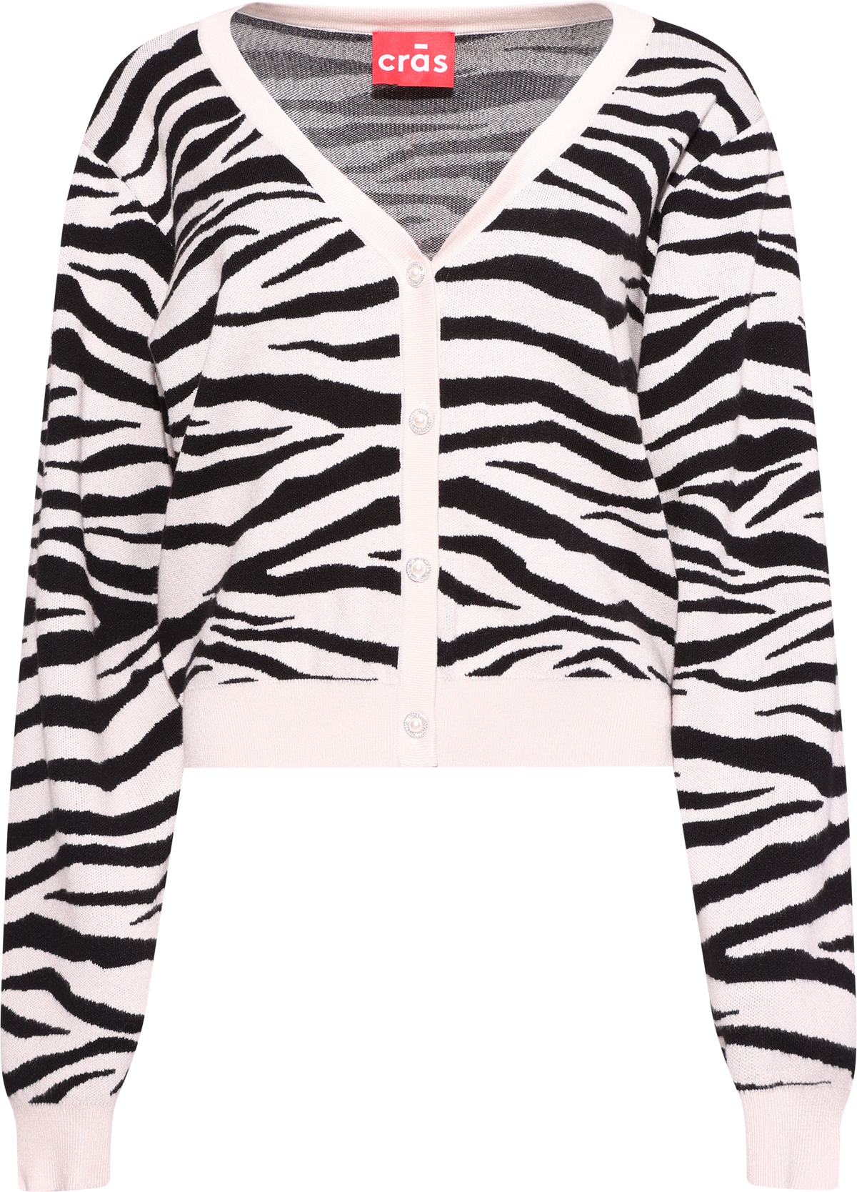 Angie Cardigan - Zebra