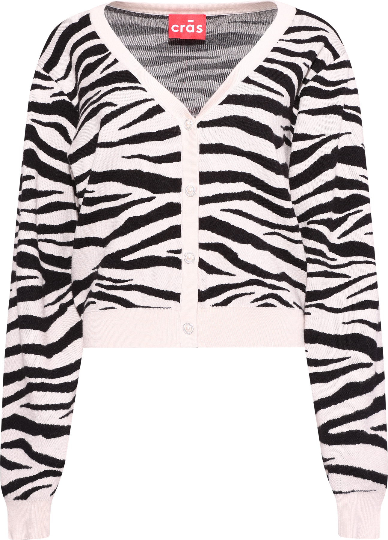 Angie Cardigan - Zebra