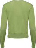 Lilja Merino Cardigan - Tulip Green