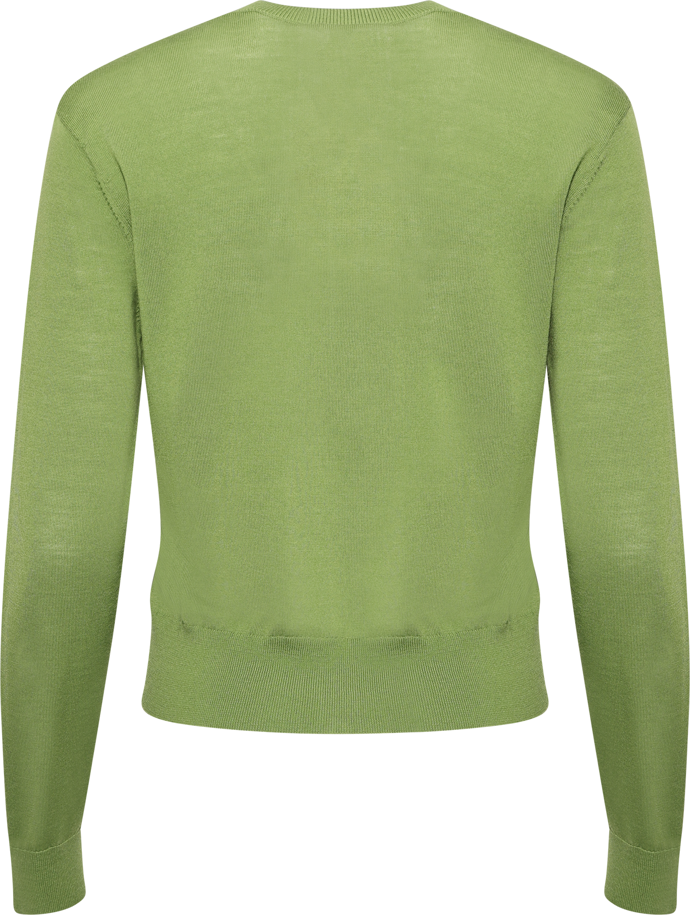 Lilja Merino Cardigan - Tulip Green