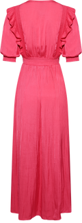 Lovisa Solid Long Dress - Pink