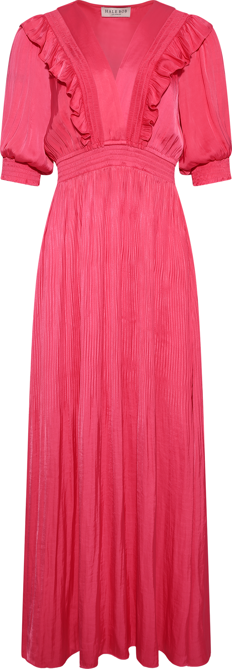 Lovisa Solid Long Dress - Pink