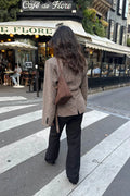 Stineic Blazer - Brown Checks