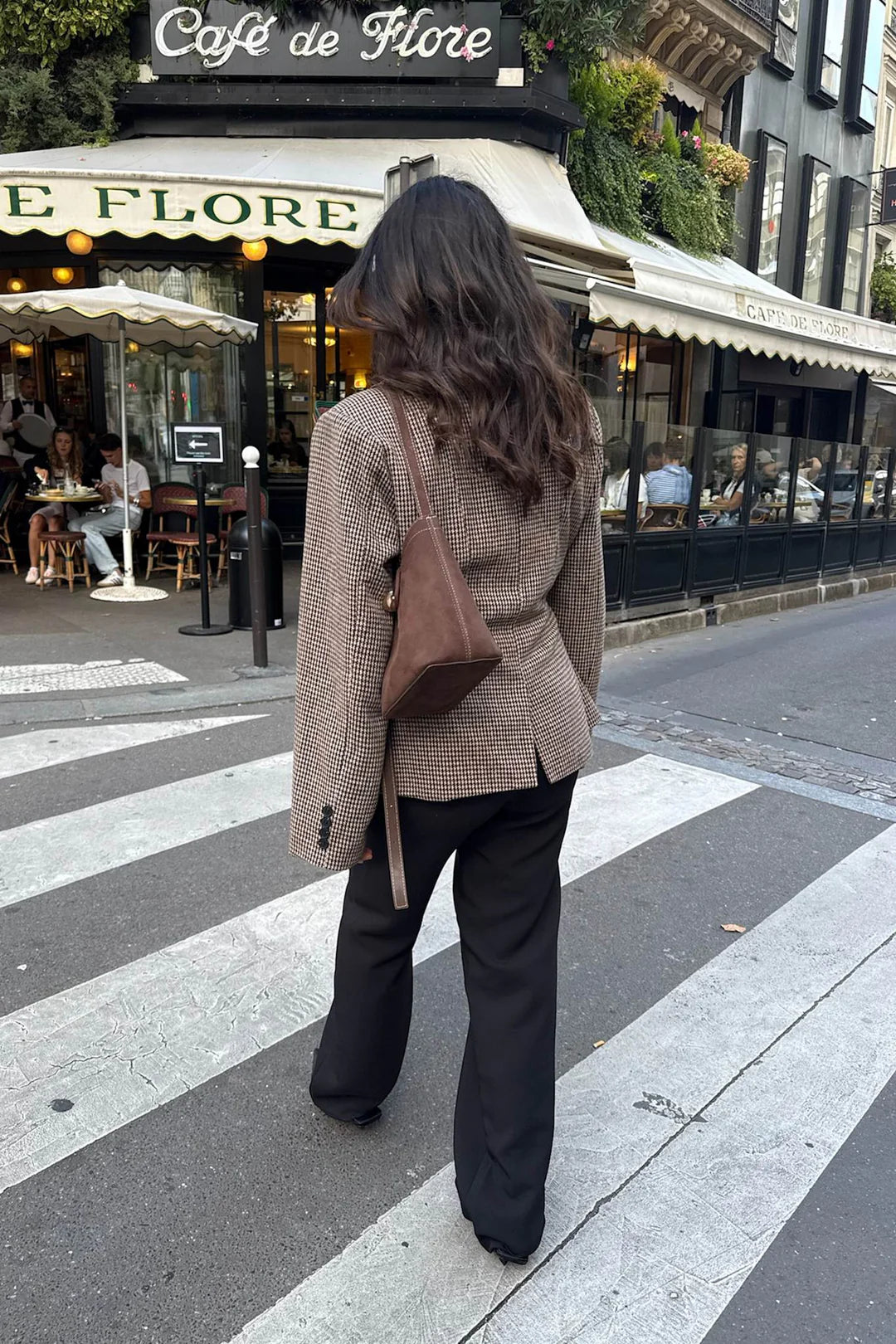 Stineic Blazer - Brown Checks