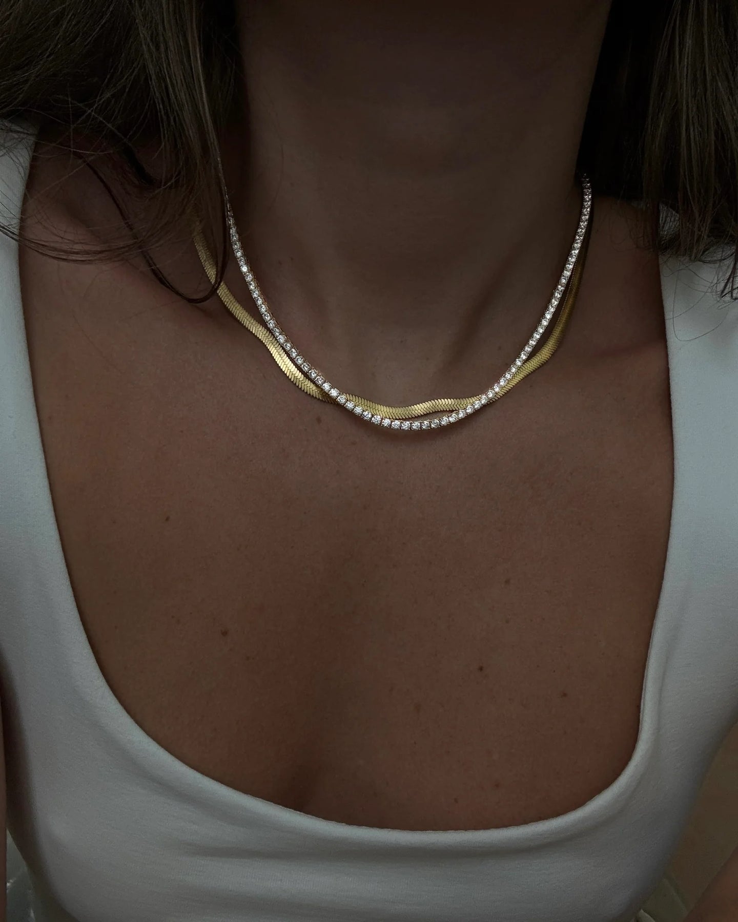 Tennis Chain - Gold