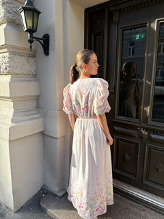 Marlene Chiffon Maxi Dress - Light Pink