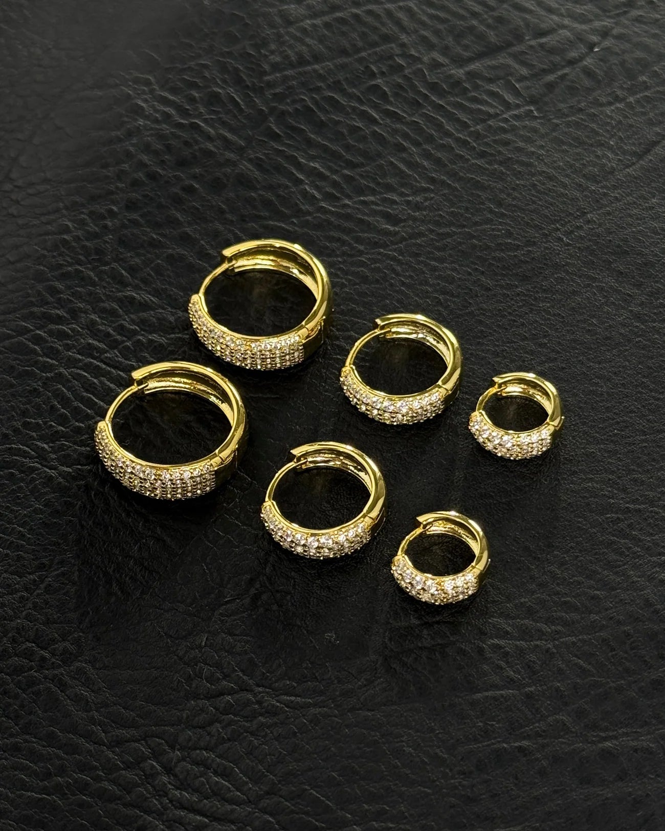 Dome Hoops (S) - Gold