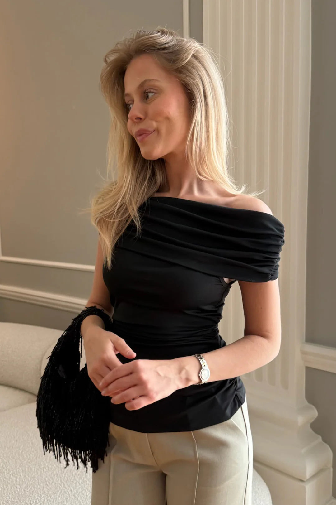 Athenaic Top - Black