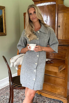 Oliviaic Knit Dress - Grey