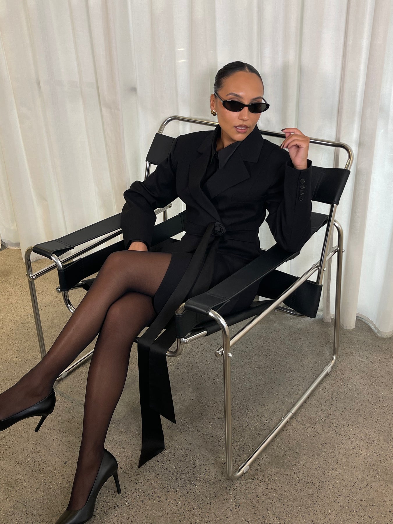 GZpauline Blazer Dress - Black