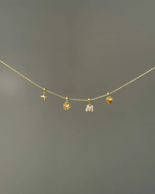 Clover Charm - Gold