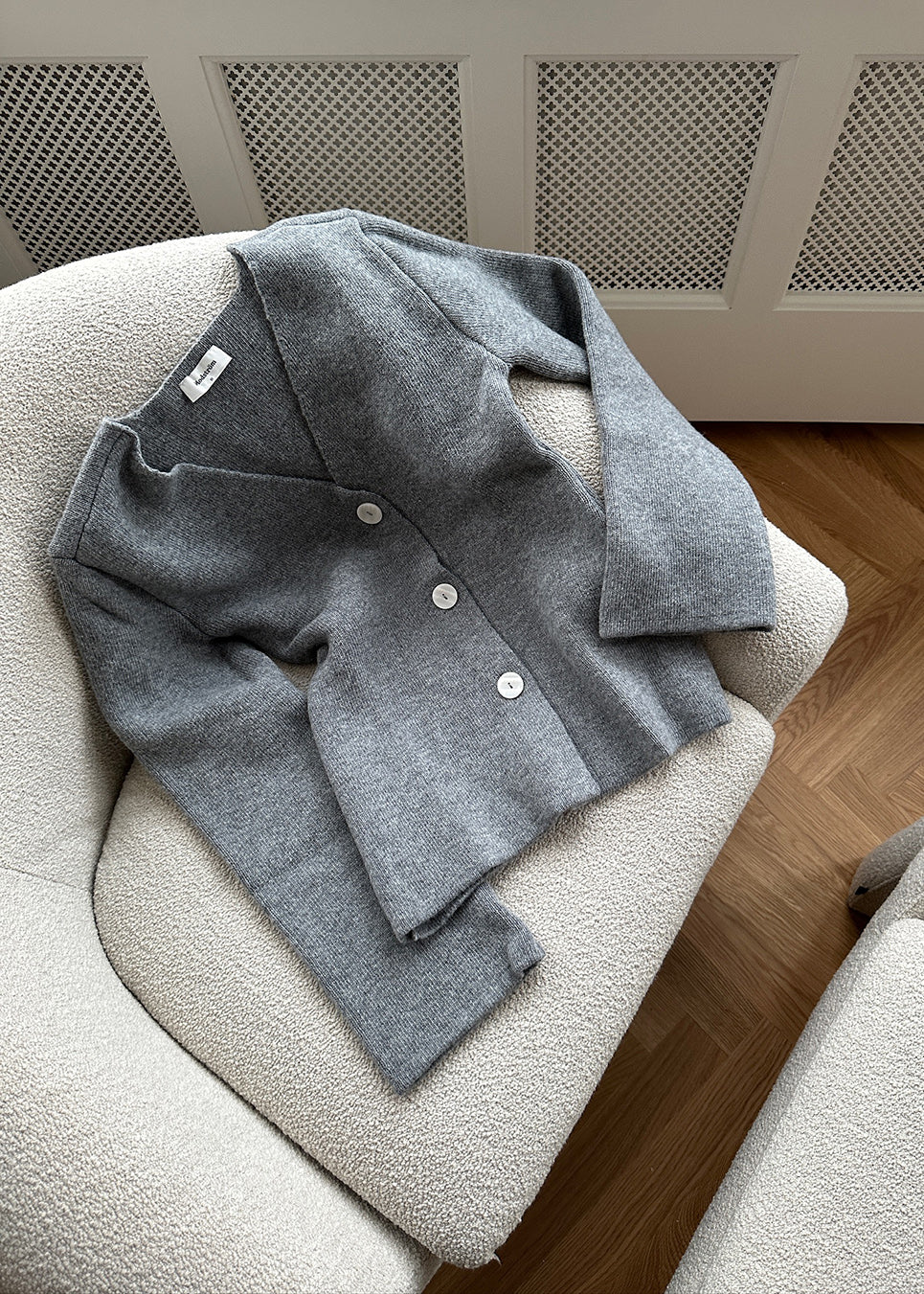 Klayton Cardigan - Grey Melange