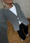Klayton Cardigan - Grey Melange