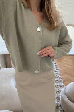Vickyic Cardigan - Pistachio