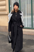 Charlotta Cashmere Coat - Black